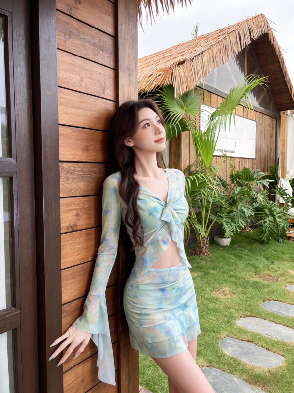 O1CN017nX18u1D07j6nBy9x_!!2221546790153-0-cib Long-sleeved shirt, sunscreen, beach, hot spring, swimsuit