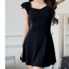 O1CN01IevI521PZBQNL3CAt_!!2221539971854-0-cib Black one-piece swimsuit with a skirt-style
