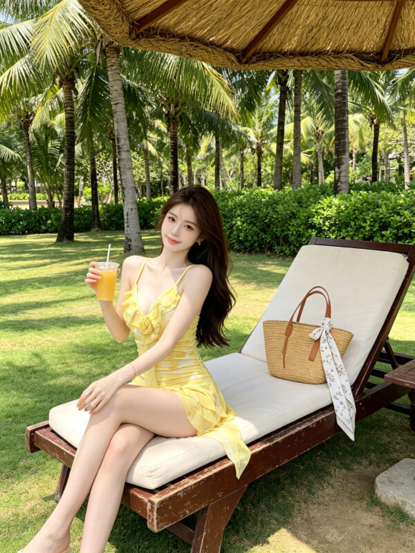 O1CN01MQPnGp1D07jhO1mNd_!!2221546790153-0-cib One-piece swimsuit dress, perfect for a seaside vacation, featuring floral swimwear