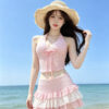 O1CN01QZzqmX1D07jhsmEQu_!!2221546790153-0-cib Pink split-body swimsuit