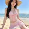 O1CN01TMf4LG1D07jhfrv1z_!!2221546790153-0-cib Pink split-body swimsuit