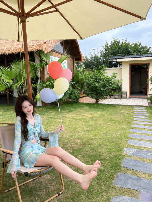 O1CN01YhpJUO1D07j6O0NVd_!!2221546790153-0-cib Long-sleeved shirt, sunscreen, beach, hot spring, swimsuit