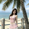 O1CN01sBrjBj1D07ji8KGzz_!!2221546790153-0-cib Pink split-body swimsuit