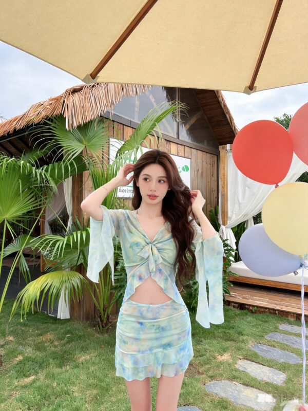 O1CN01zCz2Qc1D07j6ispAx_!!2221546790153-0-cib Long-sleeved shirt, sunscreen, beach, hot spring, swimsuit